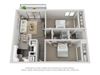 Two Bedroom Two Bath - B3